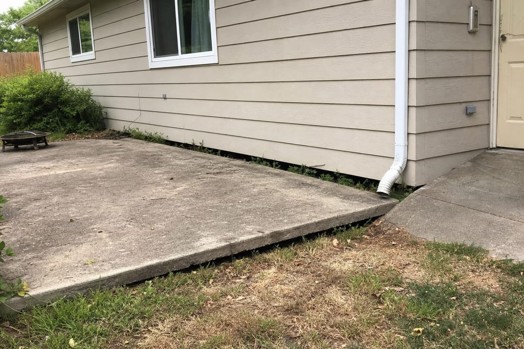 Mudjacking for Sunken Slabs photo
